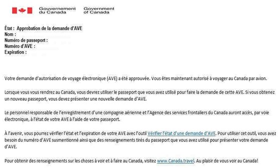 exemple ave
